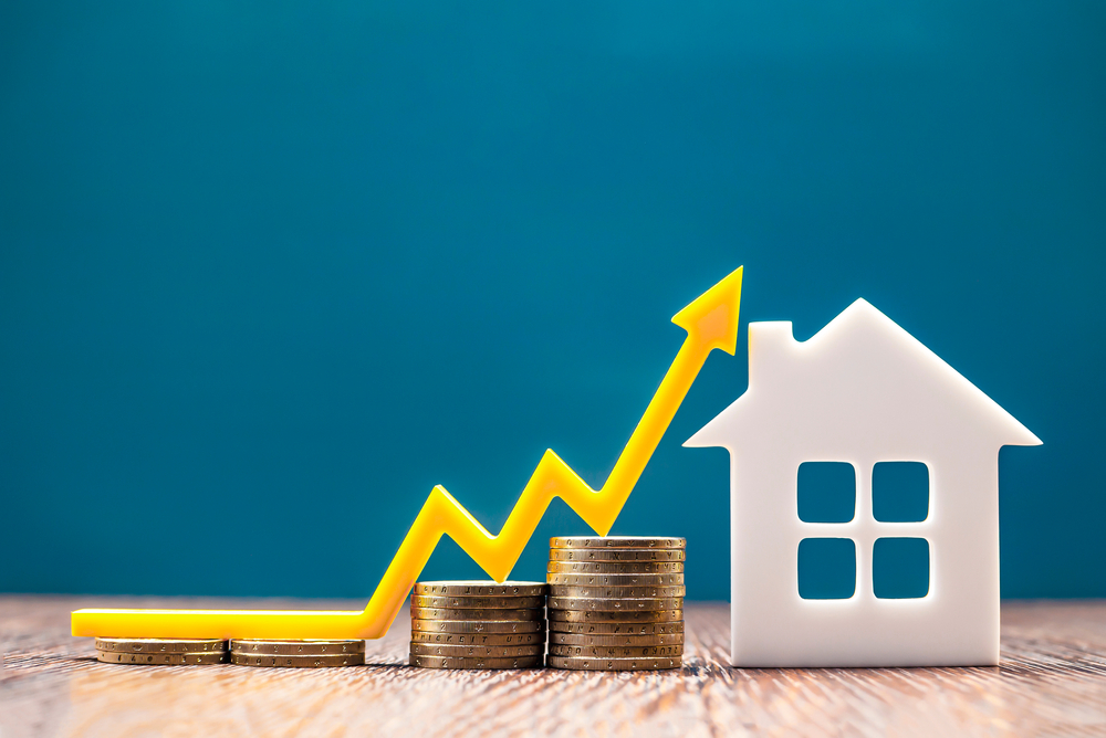 Once you're debt-free and have tucked away some savings, consider buying real estate to rent out. Image credit: Shutterstock/ SERSOLL