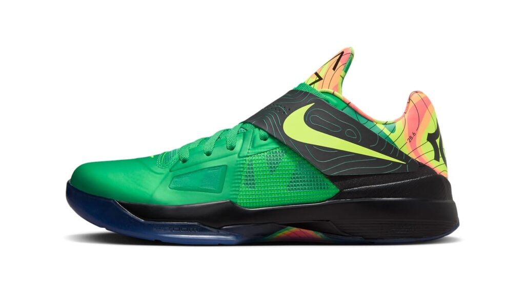 The Nike KD 4 Weatherman will retail at a starting price of $130. Image credit: Nike