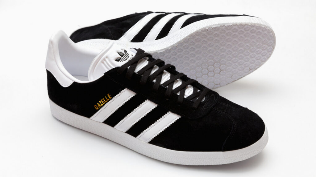 The adidas Originals Gazelle shoe remains an iconic sneaker silhouette, cherished for its timeless design and versatility. Image credit: Shutterstock/ 2p2play