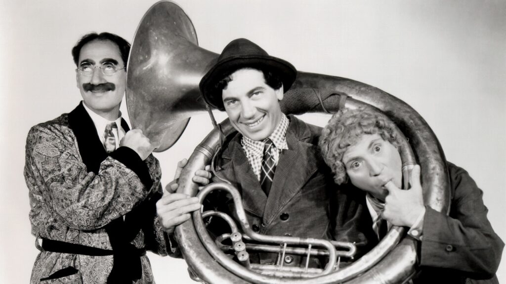 The Marx Brothers were a team of sibling comedians that played in vaudeville, stage plays, film and television. Image: Flickr/ Insomnia Cured Here