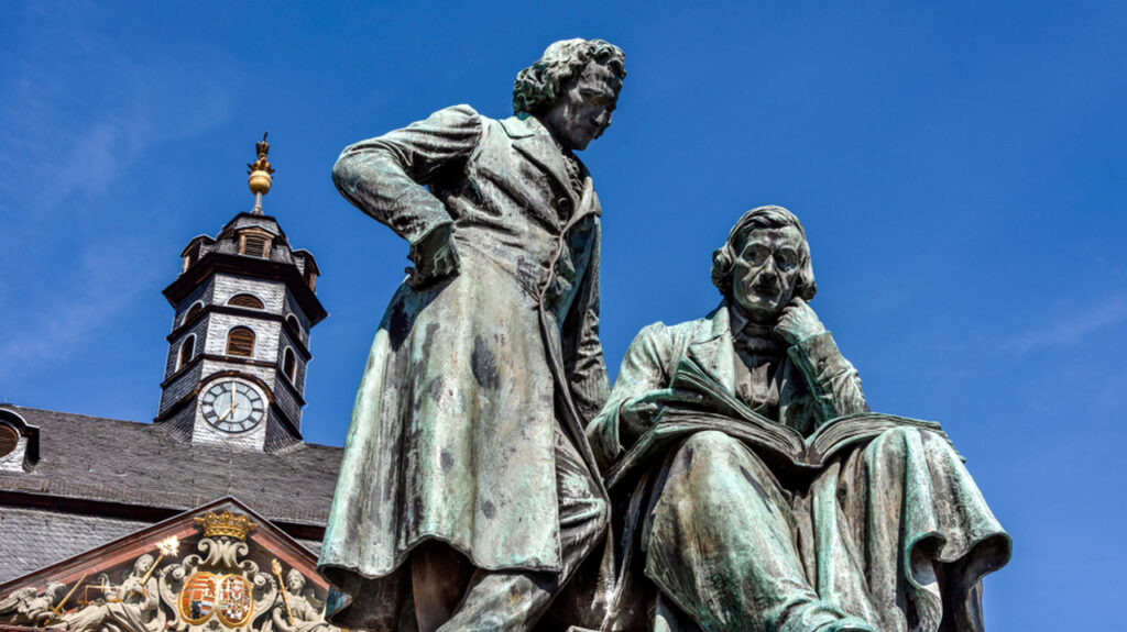 The German brothers Jacob and Wilhelm Grimm collected some of the Western world's most popular folktales. Image: Shutterstock/ Rolf G Wackenberg