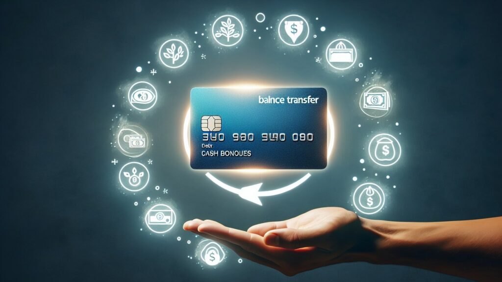 A balance transfer card can potentially erase your credit card debt months sooner without paying any interest at all. Image: Dall-E 3