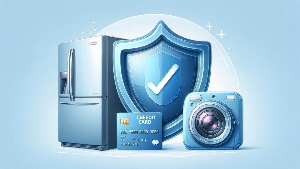Many credit cards will tack on an extra year to your manufacturer's warranty on big purchases like appliances etc. Image: Dall-E 3