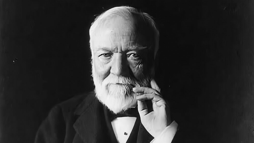 Carnegie excelled at every job he undertook, whether as a telegrapher or a steel magnate. Image: Library of Congress via Picryl.com