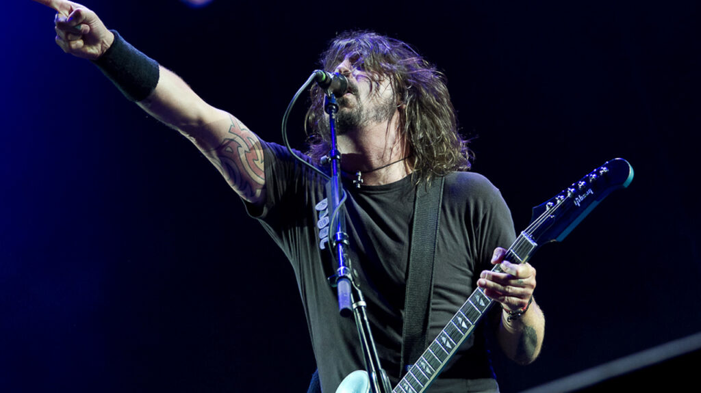 Dave Grohl has said he banks his money and lives relatively frugally. Image: Flickr/ Facundo Gaisler