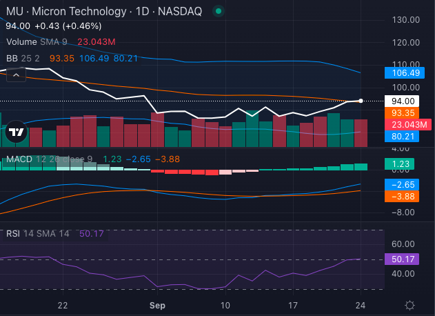 Acciones de Micron (MU)