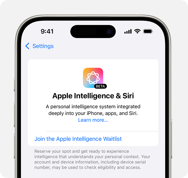 ios 18 iphone 15 pro settings apple intelligence siri crop