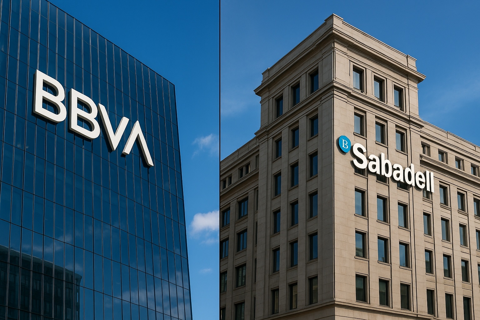 BBVA ajusta canje de opa sobre Sabadell tras dividendo sin mejorar precio