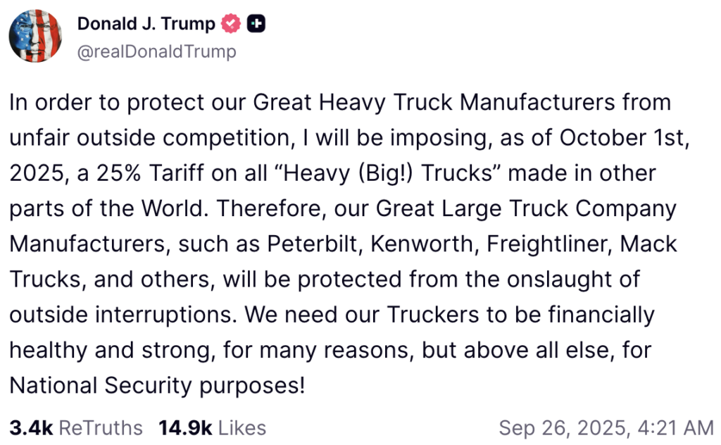 Donald Trump Truth Social