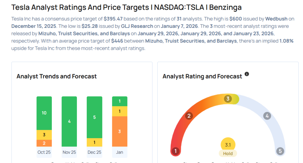 Tesla Stock Performance