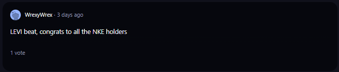 A comment on r/WallStreetBets subreddit.