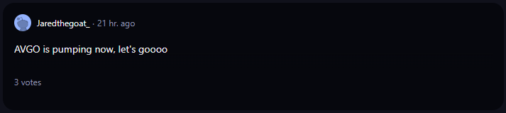 A comment on r/WallStreetBets subreddit.